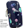 B081 Large Running Phone Arm Bag Outdoor Sports Fitness Bag(Dark Blue)