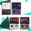 Miyoo Mini Plus 3.5 Inch IPS Screen Retro Handheld Game Console 64GB 15K Games(Transparent Purple)