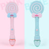 Children Doughnut Electric Bubble Blowing Machine Toy(Pink)