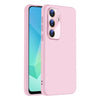 For Samsung Galaxy A16 5G Nano Lens Cover Liquid Silicone Phone Case(Pink)