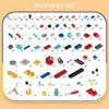 172pcs /Box Variable Robot Car Building Block Toys Children Educational Assembling Toys