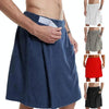 Adjustable Sticky Beach Towel Shower Room Men Wearable Bathrobe with Pockets, Size: L(Grey)