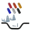 TF-2011 Motorcycle Modification Pedal Rod Universal Elbow Pedal(Blue)