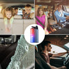 3 In 1 Car Safety Hammer Flashlight Emergency Light With Alarm(Black)