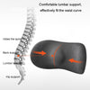 Car Cushion Driving Seat Cervical Support Backrest Pillow, Style: Waist Pad Black