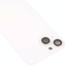 iPhone 14 Back Cover Replacement White with Camera Lens