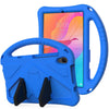 For Huawei MatePad T8 EVA Flat Anti Falling Protective Case Shell with Holder(Blue)