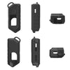For Flipper Zero Electronic Pet Game Console Cover Anti-slip Silicone Protective Case(Black)