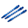 12 PCS Throwing Toy 53mm Shafts Aluminium 2BA Dart Shaft, Random Color Delivery