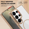 For Samsung Galaxy S24 5G Star Shield Thin Circle MagSafe Phone Case(Purple)