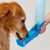 Portable Pet Water Bottle 500ml with Drinking Cup - Random Colour