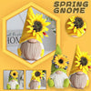 Sunflower Faceless Doll Ornaments Yellow