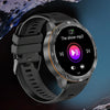 LEMFO AK59 1.43 inch AMLOED Round Screen Steel Strap Smart Watch(Gold)