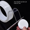 2mm x 3cm x 3m Transparent Double-Sided Adhesive Nanotic Tape Water Washing Non-Trace Tape