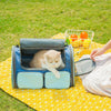 LDLC Cat Carrier Bag, Breathable, Grey, Medium/Large (2.5-7.5kg)
