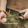 Maden S2101090 Fast Tripping Parachute Knot Male Belt, Size: Free Code(Black)