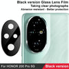 For Honor 200 Pro IMAK Rear Camera Lens Glass Film Black Version
