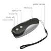 Ultrasonic Dog Repeller, Handheld & Portable (Black/Silver)