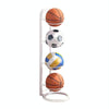 Basketball Storage Rack Volleyball Stand Holder, Spec: 4 Layers White
