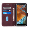 For Alcatel 1L 2021 Crossbody 3D Embossed Flip Leather Phone Case(Wine Red)