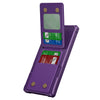 For Samsung Galaxy S25 Ultra 5G Vertical Flip Card Bag Holder Leather Phone Case(Purple)