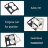 Car Central Control Storage Box Round Cover 2046800107 for Mercedes-Benz C-Class W204 2007-2014, Left Driving(Grey)