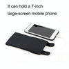 7 Inch Mobile Phone Outdoor Sports Wrist Bag Elastic Close-fitting Mini Arm Bag(White)