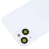 iPhone 14 Plus Glass Back Cover with Holder - White