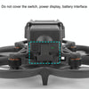 Sunnylife AT-DC503 For DJI Avata Battery Anti-Release Buckle Anti-Loose Falling Folding Buckle(Black)
