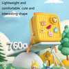 K33 Children Cute Travel Messenger Bag Stylish Lightweight Backpack(Cool Yellow)