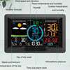 Wireless Weather Station Wind Speed Rain And Wind Direction Detection Weather Forecast Clock(Black)