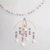Ball Wind Chime Bed Bell Crib With Children Room Decoration Props Fun Toys, Size: 38x100cm(Sky Blue)