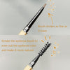 3 PCS MAYCHEER 3117 Small Gold Bars Double Eyebrow Pencil Thin Head Waterproof Non-bleeding Eyebrow Pencil(2 Light Coffee Color)