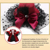 PS1972 Halloween Costume Adult Retro Lace Palace Dress, Size: M(Red)