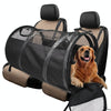 Foldable Pet Car Carrier Bag, Small (Black) - Durable & Breathable