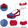 Doglemi Breathable Dog Muzzle, XXL, Red - Stop Barking & Biting