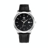 YAZOLE 308 Luminous Quartz Watch Men Watch(Black Tray Black Belt)