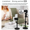 22cm Electric Rotating Display Stand Video Shooting Props Turntable, Load: 50kg, UK Plug (White)