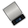 Stainless Steel Food Baking Scale Small Bench Scale Kitchen Electronic Scale English 5kg/0.1g