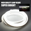 2m Car Daytime Running Super Bright Decorative LED Atmosphere Light (White Light)