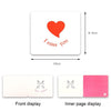 10 PCS Hollow Cartoon Greeting Card(Red Love)