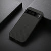 For Google Pixel 7 Accurate Hole Carbon Fiber Texture PU Phone Case(Black)