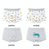 170 Yards 2pcs Boys Cartoon Cotton Boxer Antibacterial Boxer(ND406)