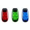 Outdoor Cycling Night Running Warm Light Bicycle Tail Light, Colour: 5 LED Green