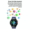 TK25 1.39-inch IP67 Waterproof Sports Health Monitoring Smart Bluetooth Calling Watch(Brown Leather)