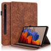For Samsung Galaxy Tab S9 / S9 FE Life Tree Series Horizontal Flip Leather Tablet Case(Brown)