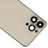 iPhone 14 Pro Max Back Cover Gold - Card Tray & Side Keys