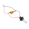 2 PCS 1156/BA15S/BAU15S 10W 1000LM 6000K White + Yellow Light DRL&Turn Light with 20 SMD-5730-LED LampsDC 12-24V