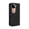 For vivo V40e 5G / iQOO Z9S 5G Skin Feel Calf Texture Card Slots Leather Phone Case(Black)