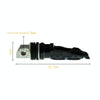 Universal Motor Bike Footpegs Foot Rests Rear Pedals Set Motorcycle Modification Accessories(Black)